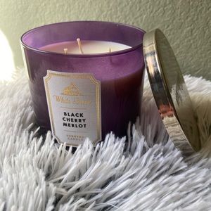 Bath and body works candle - Black Cherry Merlot
